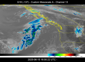 Meso IR, false color